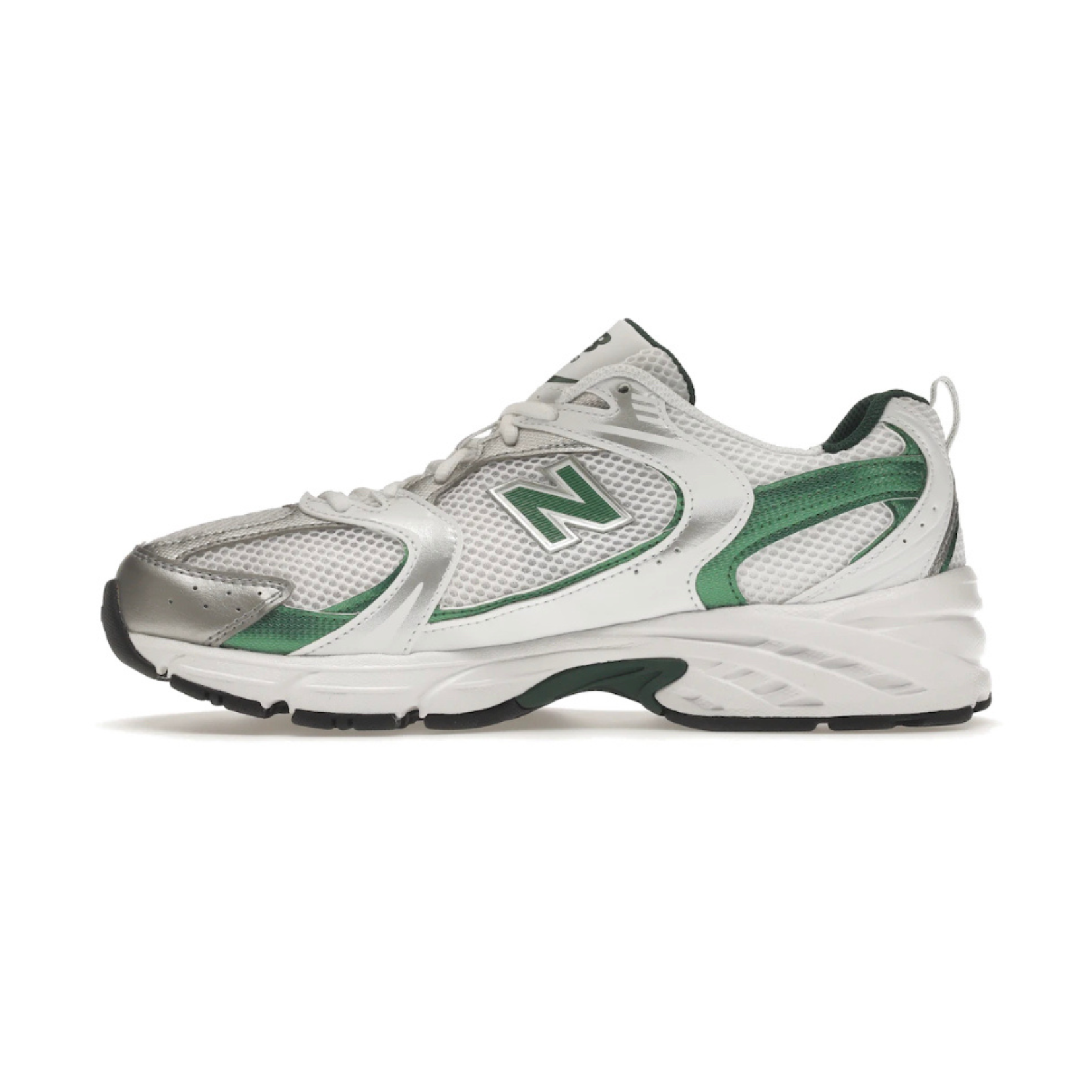 New Balance 530 White Nightwatch Green