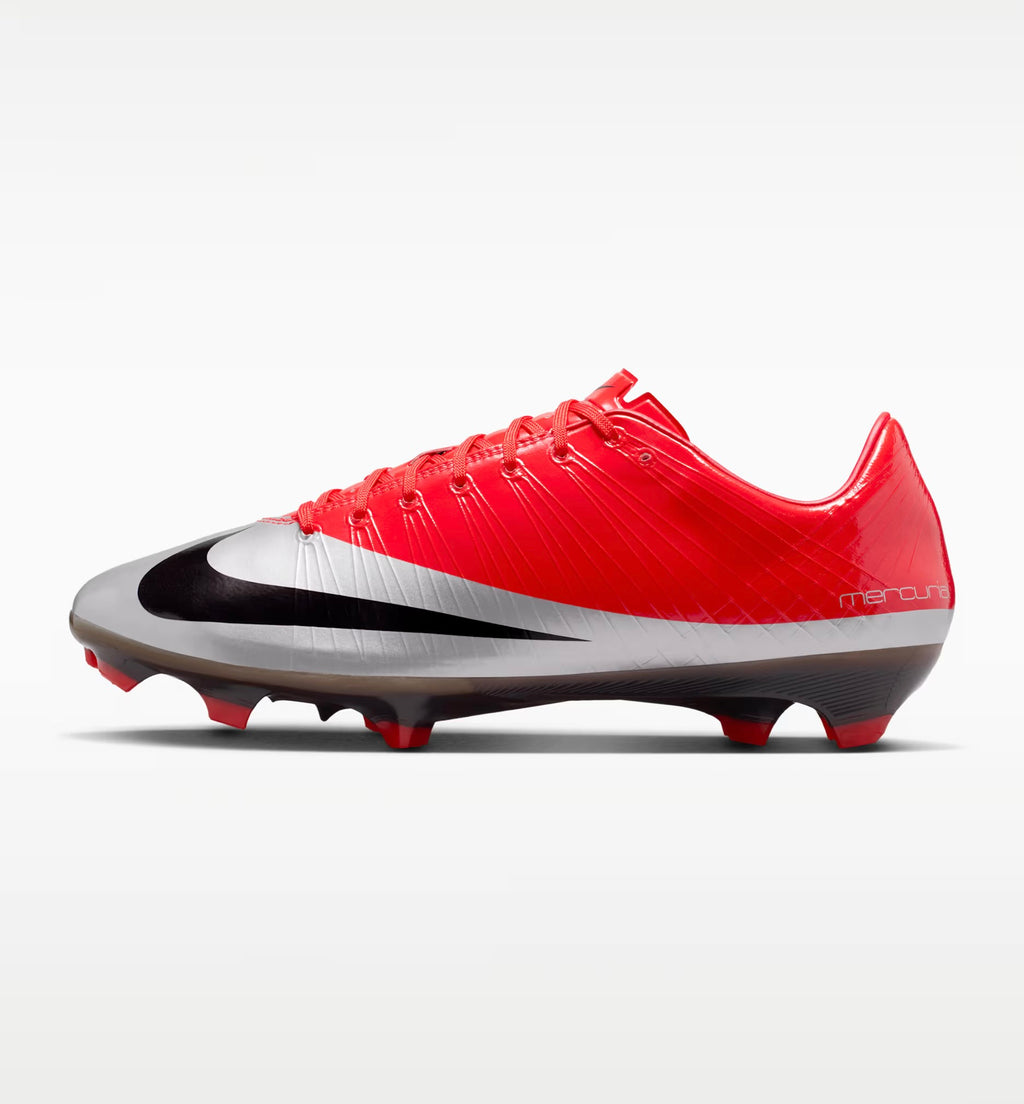 Nike Zoom Mercurial Vapor Superfly 1 RGN FG SE CR7 Max Orange Metallic Silver