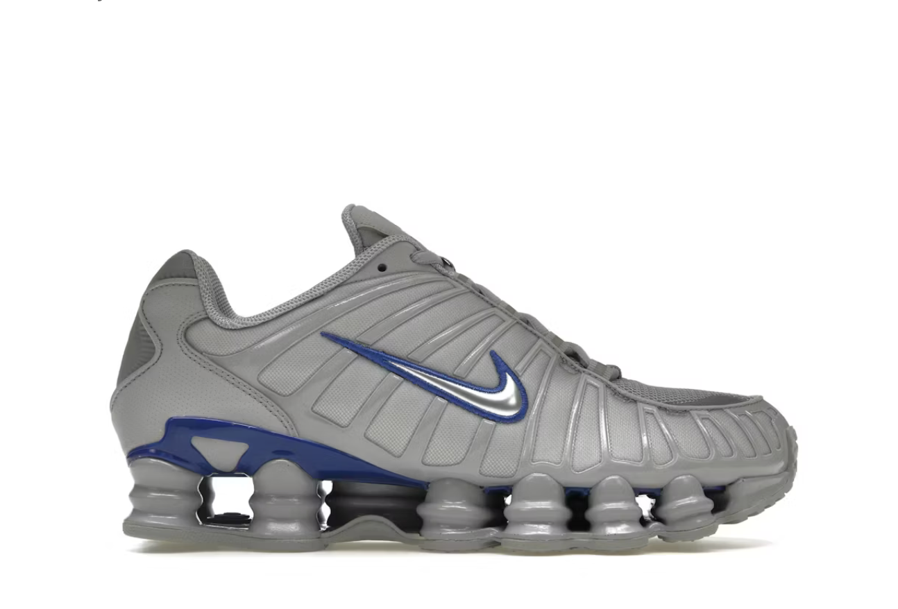 Nike Shox TL Wolf Grey Metallic Blue