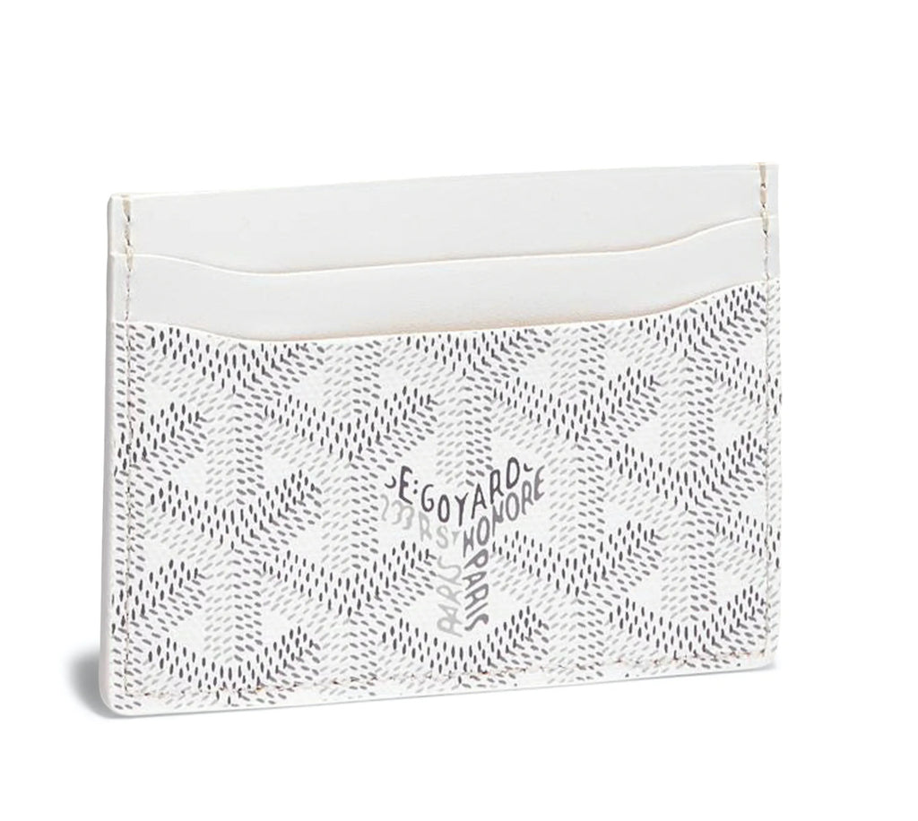 Goyard card holder Saint Sulpice White