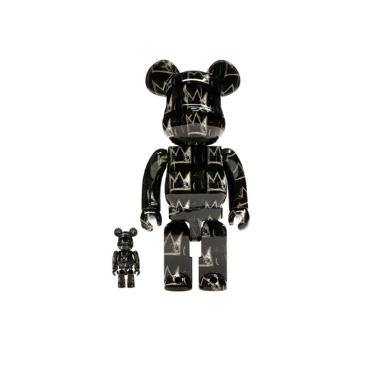 Bearbrick Jean Michel Basquiat 100% & 400% Set