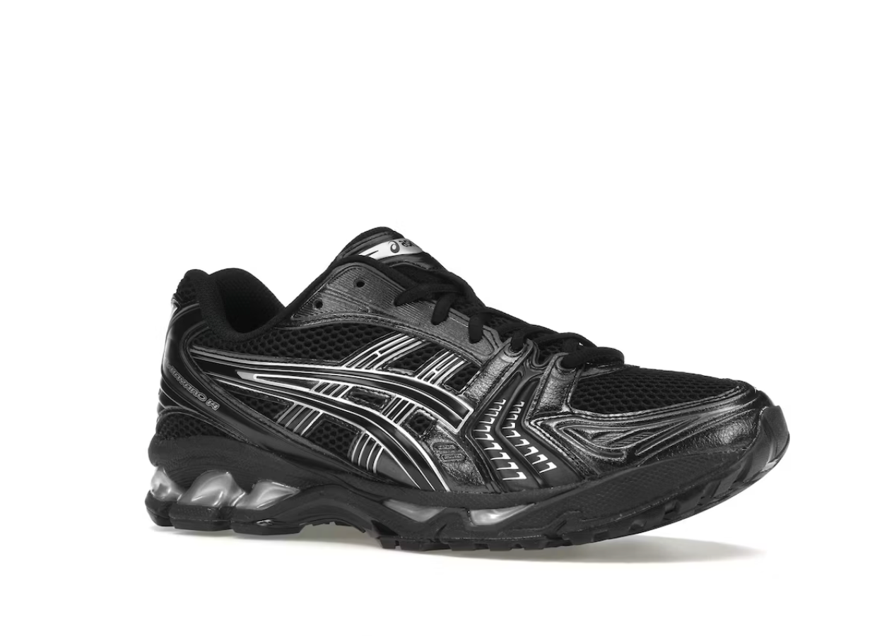 Asics Gel-Kayano 14 Black Pure Silver