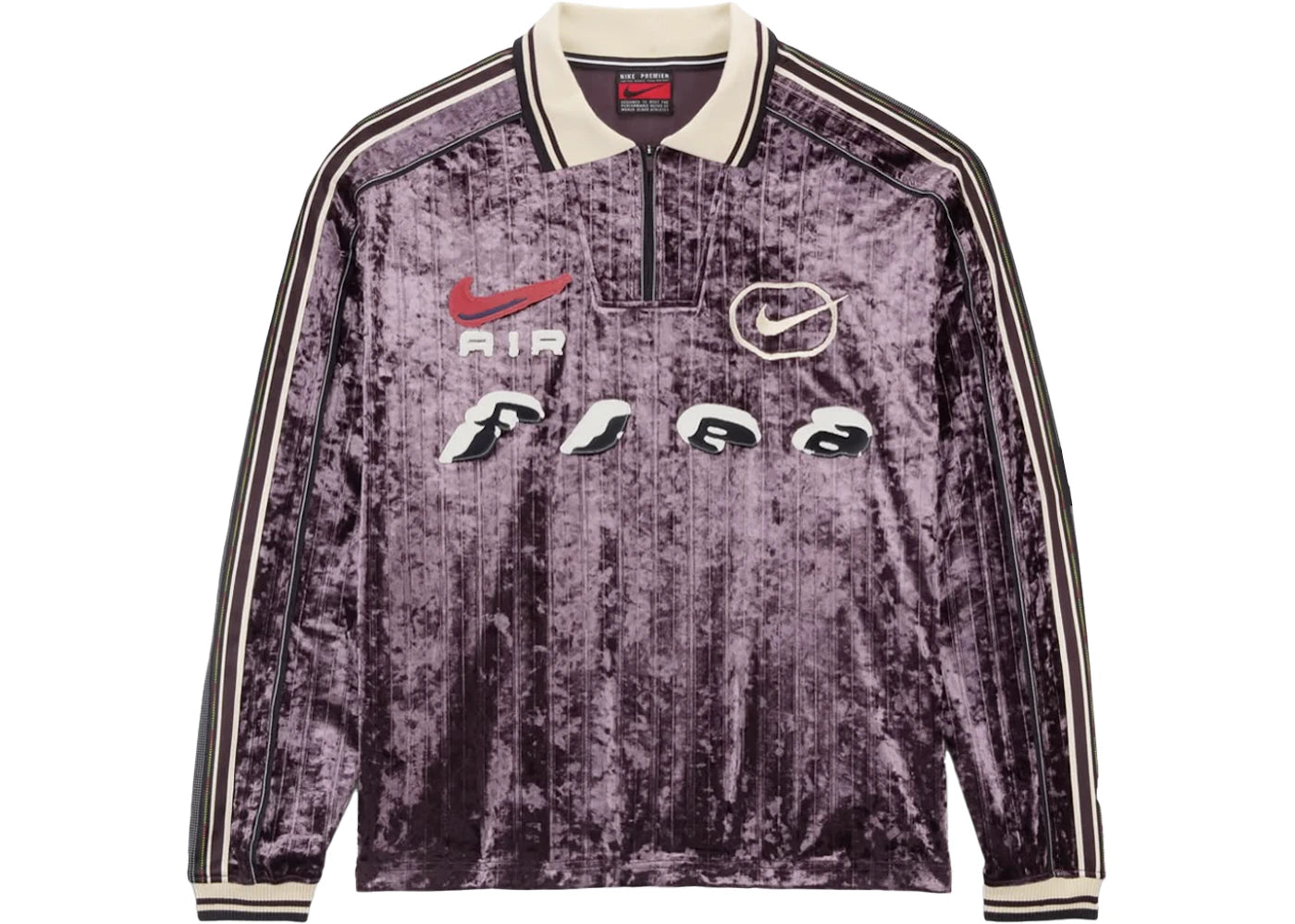 Cactus Plant Flea Market CPFM x Nike Flea Soccer Jersey-Burgundy Ash