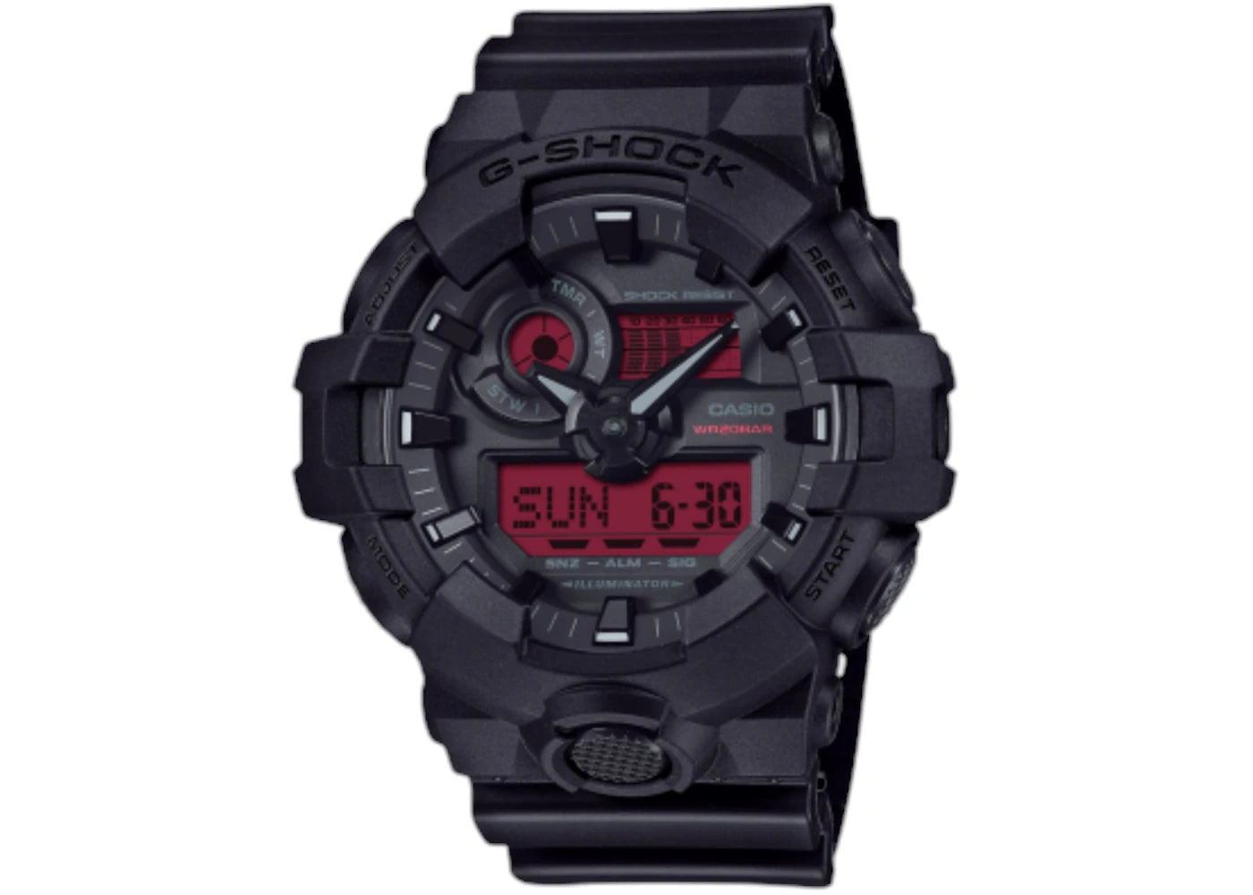Casio Analog-Digital GA-700 Series GA-700BBR-1A - main view