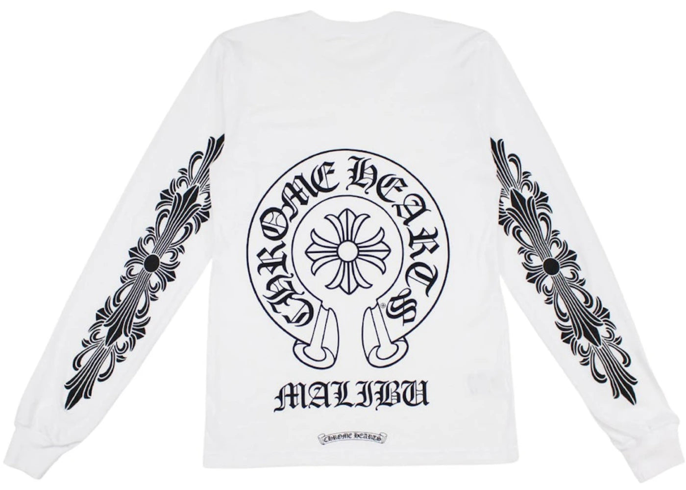 Chrome Hearts Malibu Exclusive L/S T-shirt White - main view