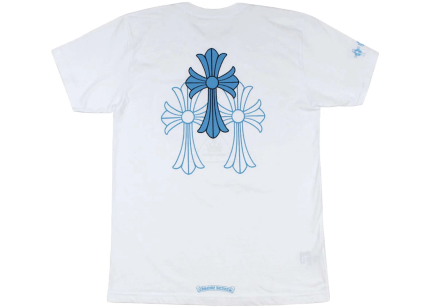 Chrome Hearts Triple Cross Logo S/S T-Shirt White - main view