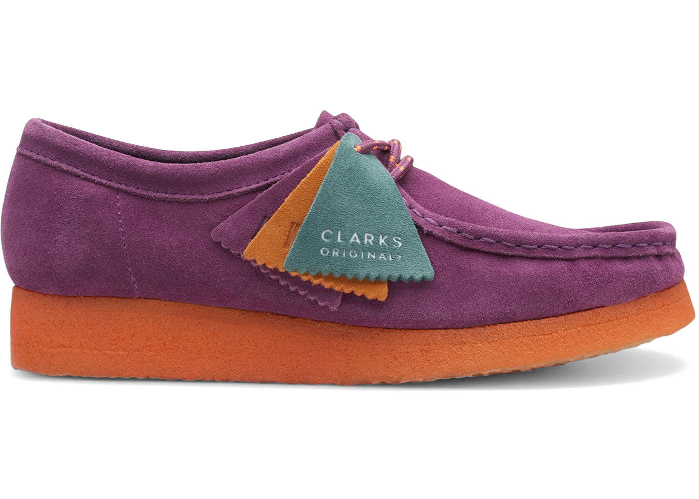 Clarks Originals Wallabee Purple Combination