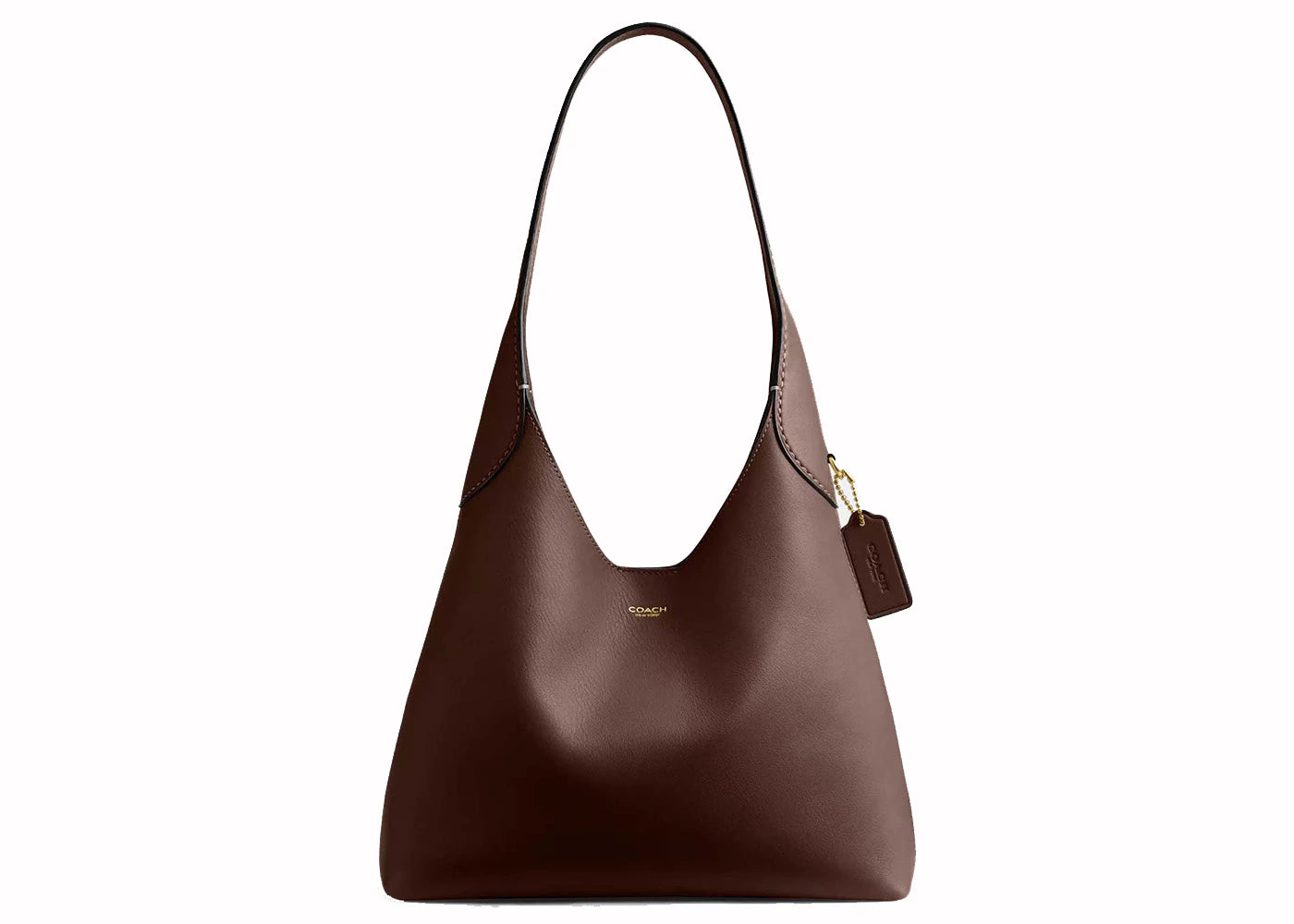 Coach Brooklyn Shoulder Bag 28 Smooth Leather/Brass/Maple - main view