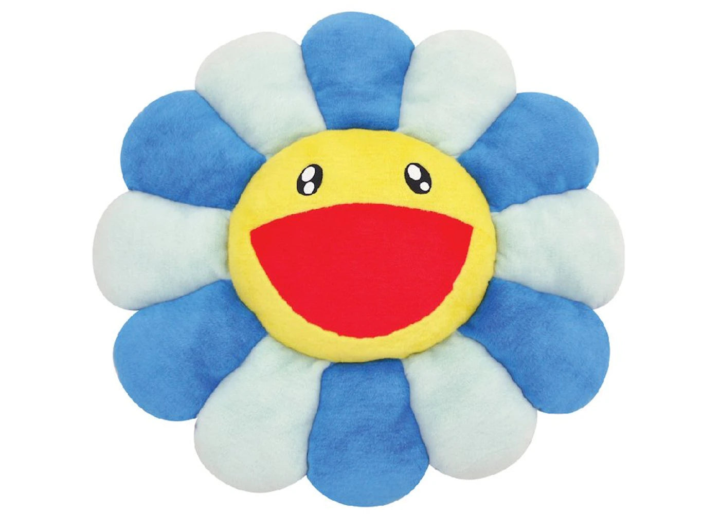 Peluche Fleur Takashi Murakami 30 cm - Bleu/Bleu clair/Jaune