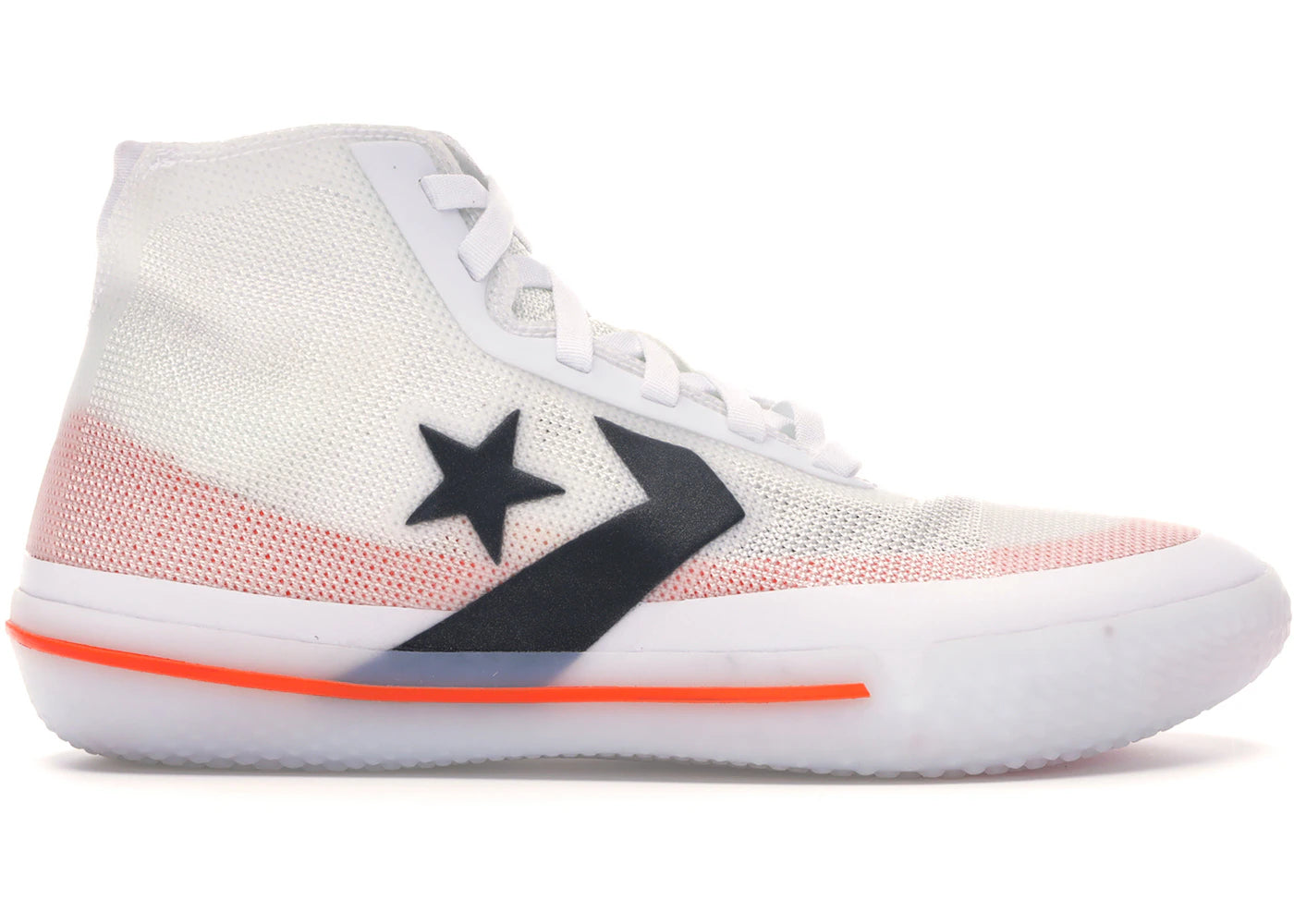 Converse All Star Pro BB-White Black Orange