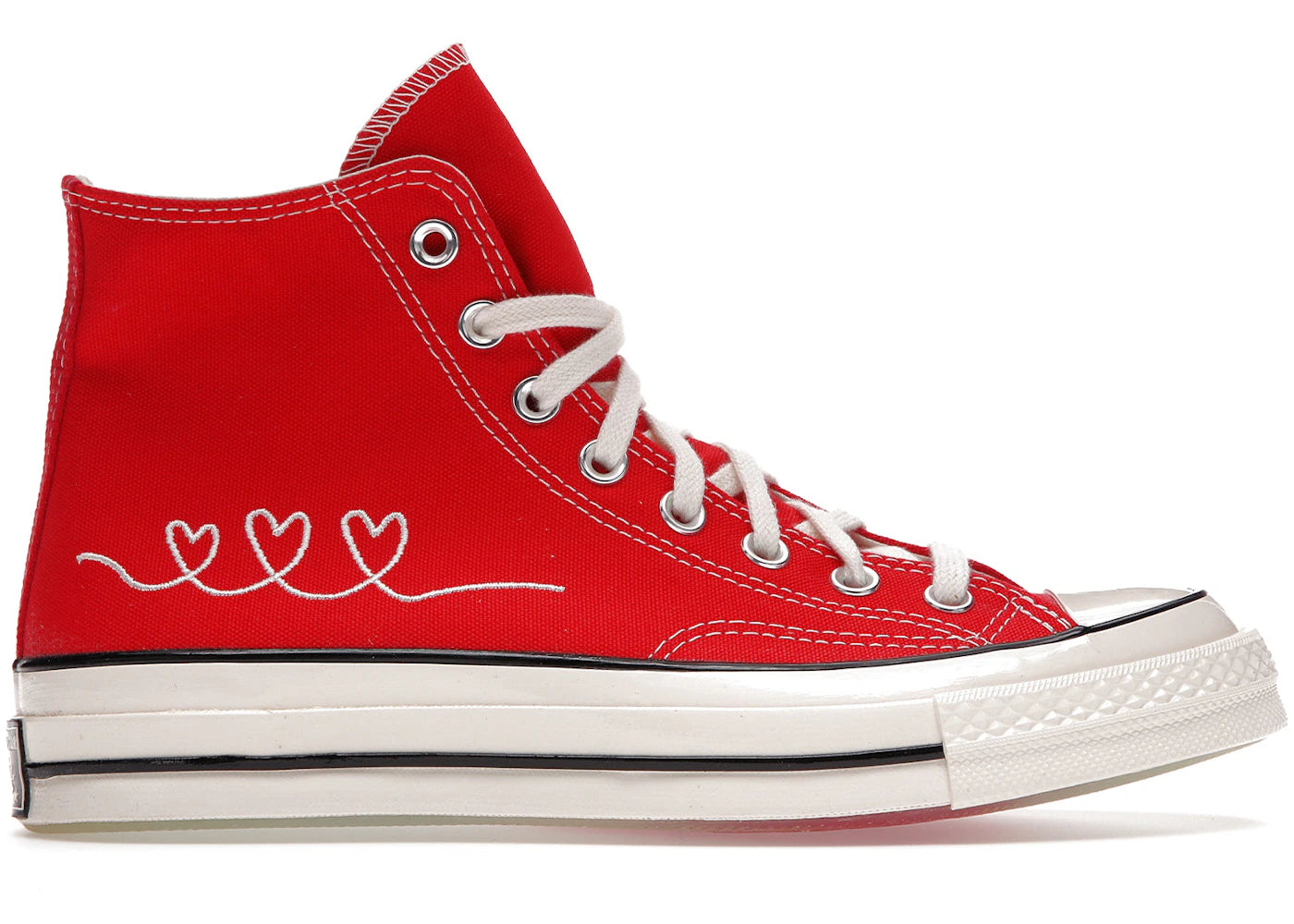 Converse Chuck Taylor All Star 70 Hi-Made With Love Red