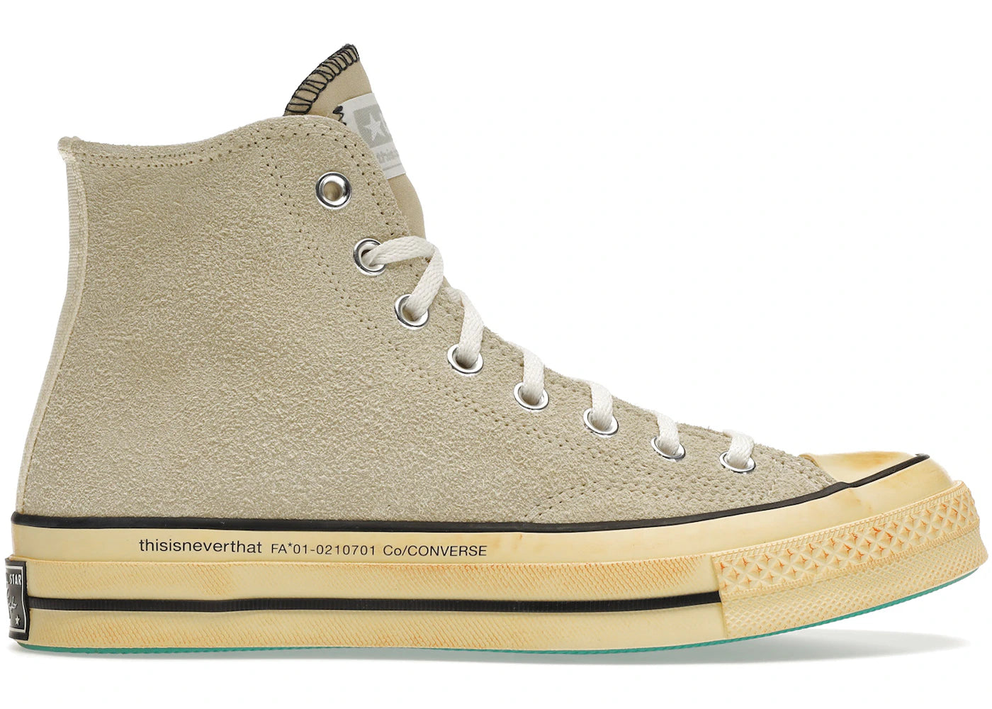 Converse Chuck Taylor All Star 70 Hi-thisisneverthat Lemon Icing