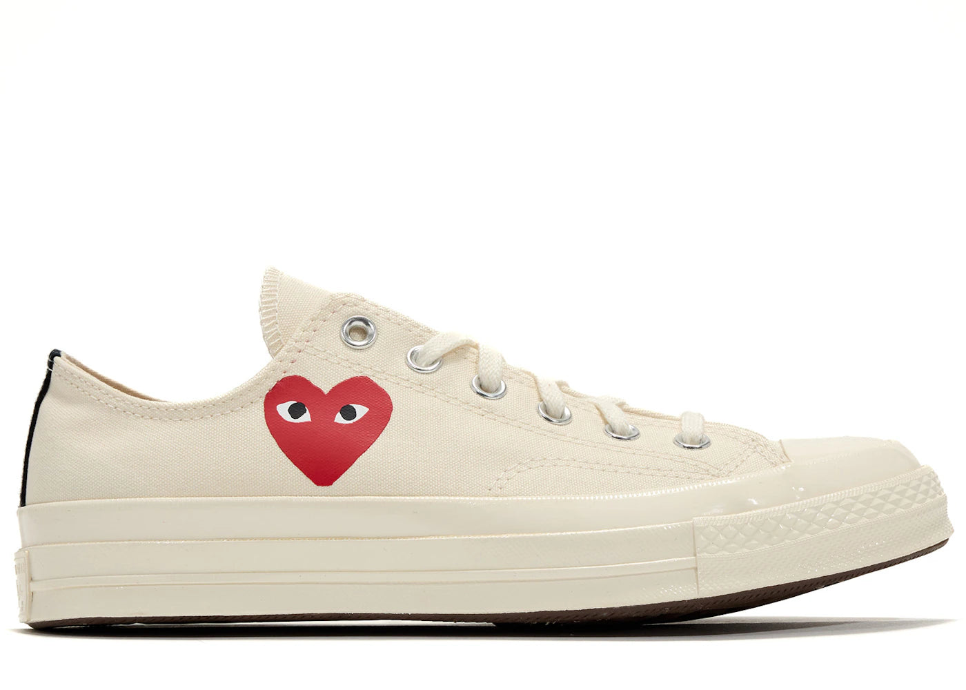 Converse Chuck Taylor All Star 70 Ox-Comme des Garcons PLAY Single Heart Milk
