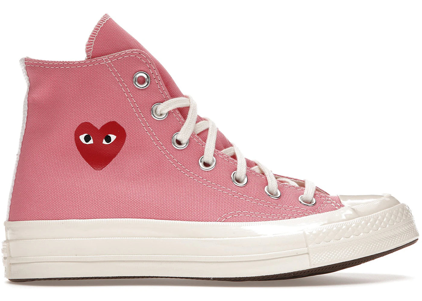 Converse Chuck Taylor All Star 70 Hi-Comme des Garcons PLAY Rose vif