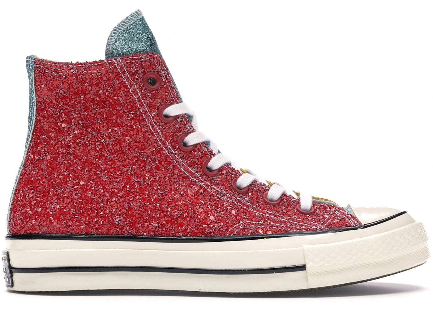 Converse Chuck Taylor All Star 70 Hi-JW Anderson Glitter Yellow Red