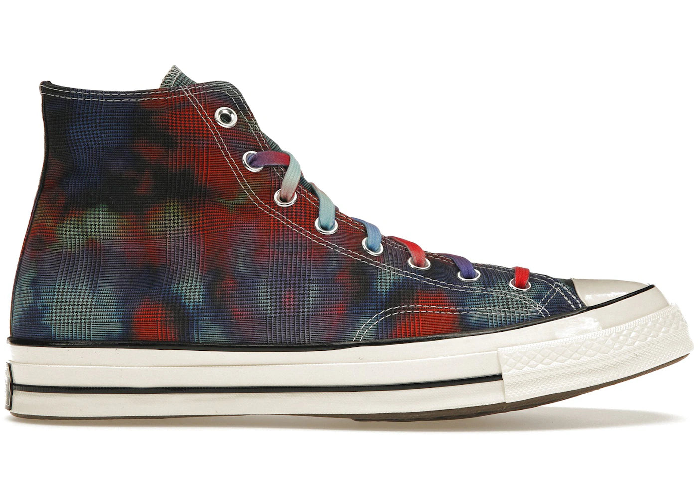 Converse Chuck Taylor All Star 70 Hi-Tie Dye Plaid