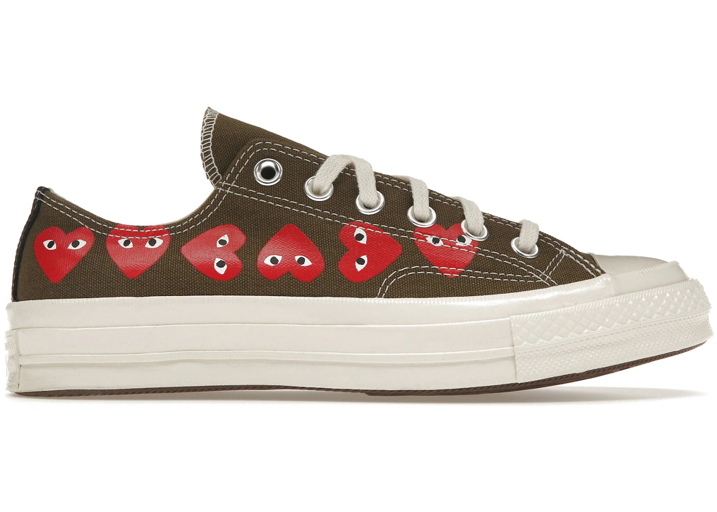 Converse Chuck Taylor All Star 70 Ox-Comme des Garcons Multi Heart Green
