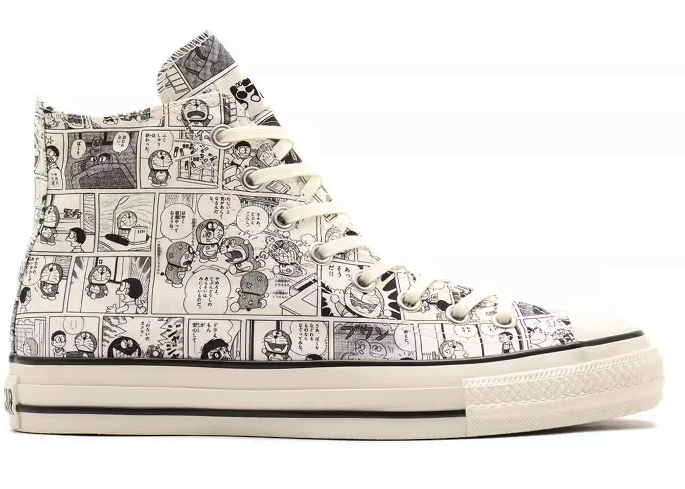 Converse Chuck Taylor All Star Aged CP Hi-Doraemon Black White