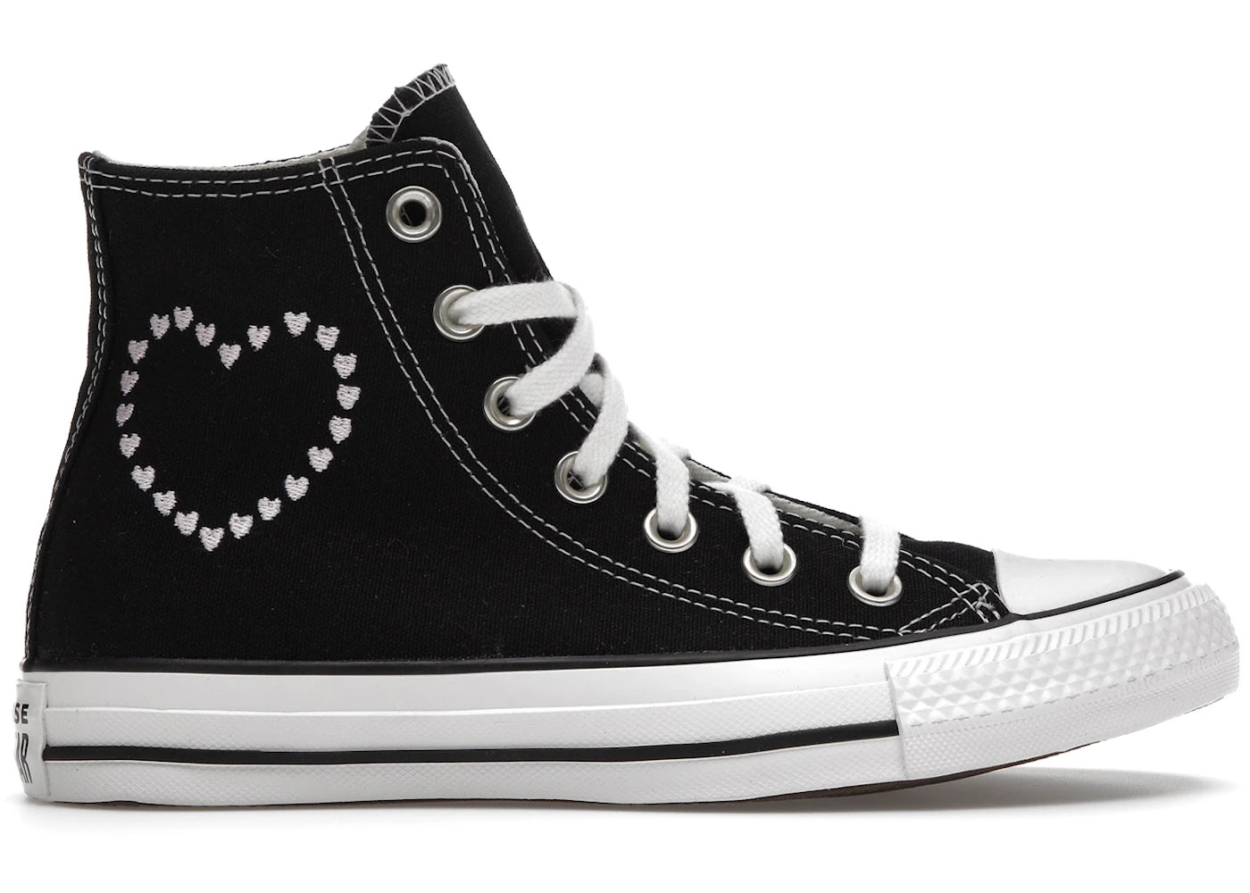 Converse Chuck Taylor All Star Cœurs Brodés (Femme)