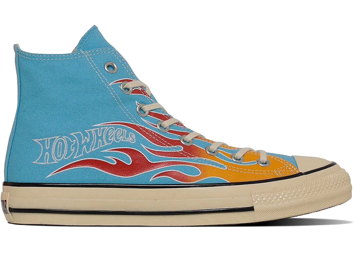 Converse Chuck Taylor All Star Hi Aged-Hot Wheels Flames Sky Blue