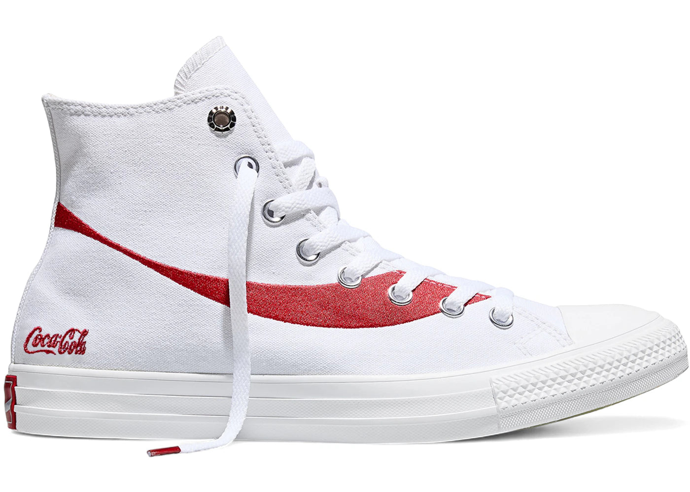 Converse Chuck Taylor All Star Hi Coca-Cola White
