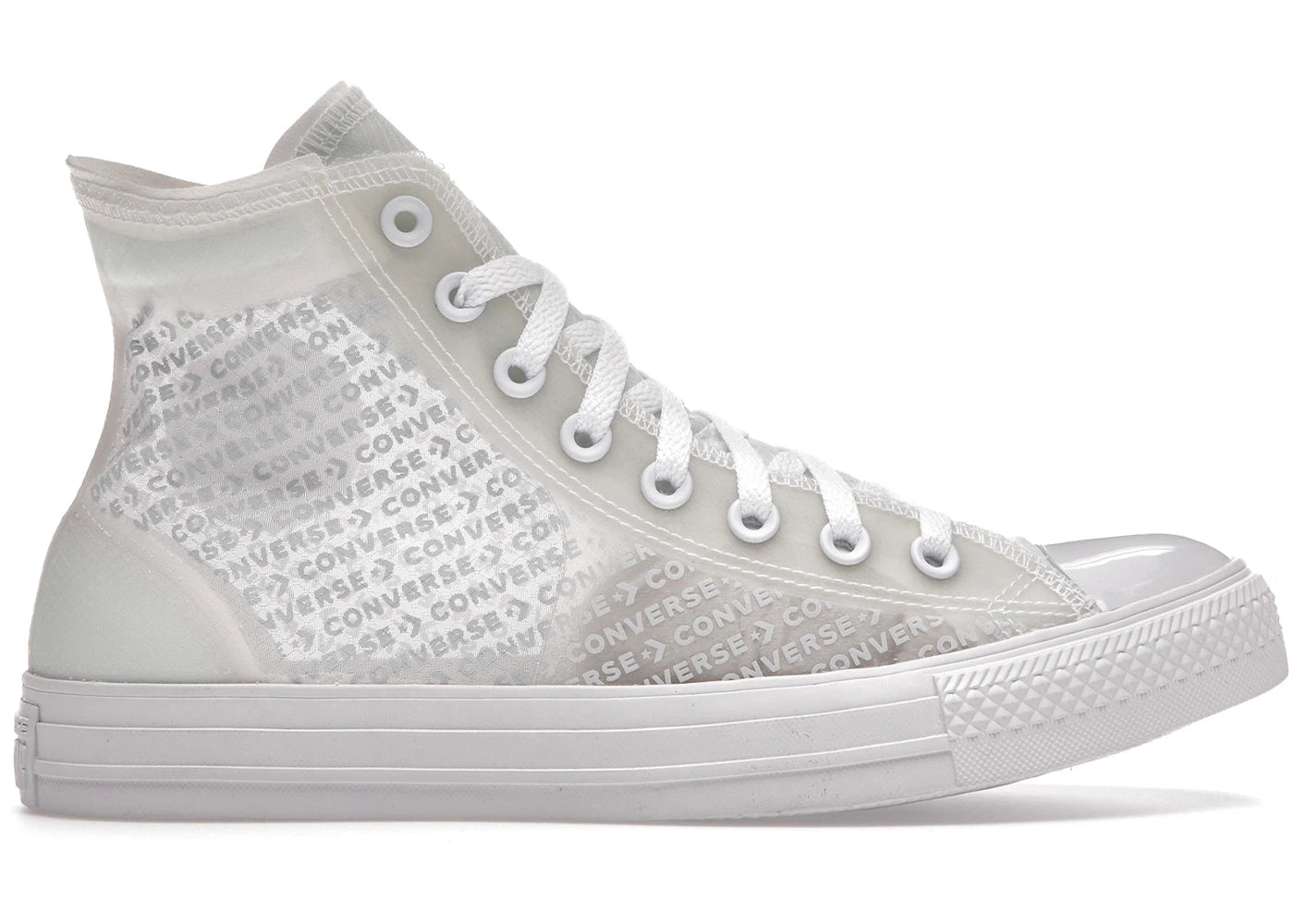 Converse Chuck Taylor All Star blanches translucides