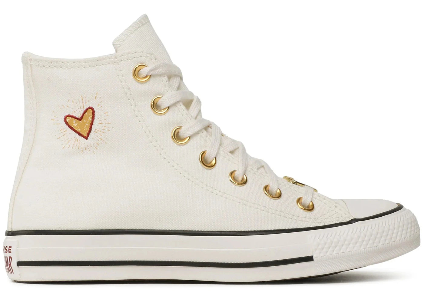 Converse Chuck Taylor All Star Hi-Valentine's Day Vintage White (2023) (Women's)