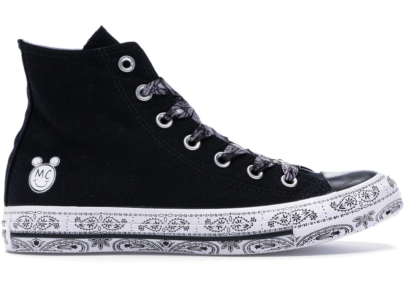 Converse Chuck Taylor All Star montantes Miley Cyrus noires