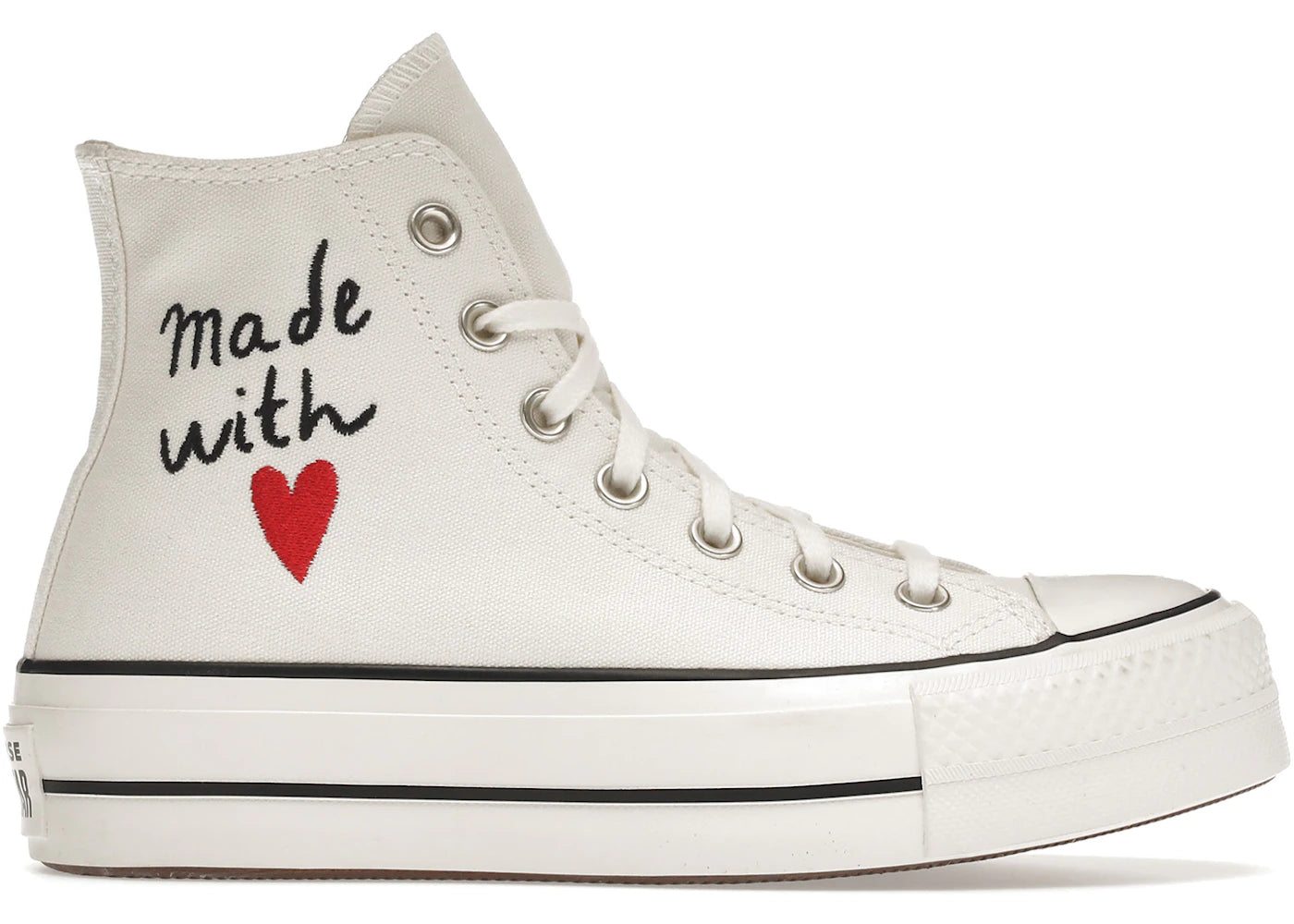 Converse Chuck Taylor All Star Lift Hi-Made With Love (Femme)