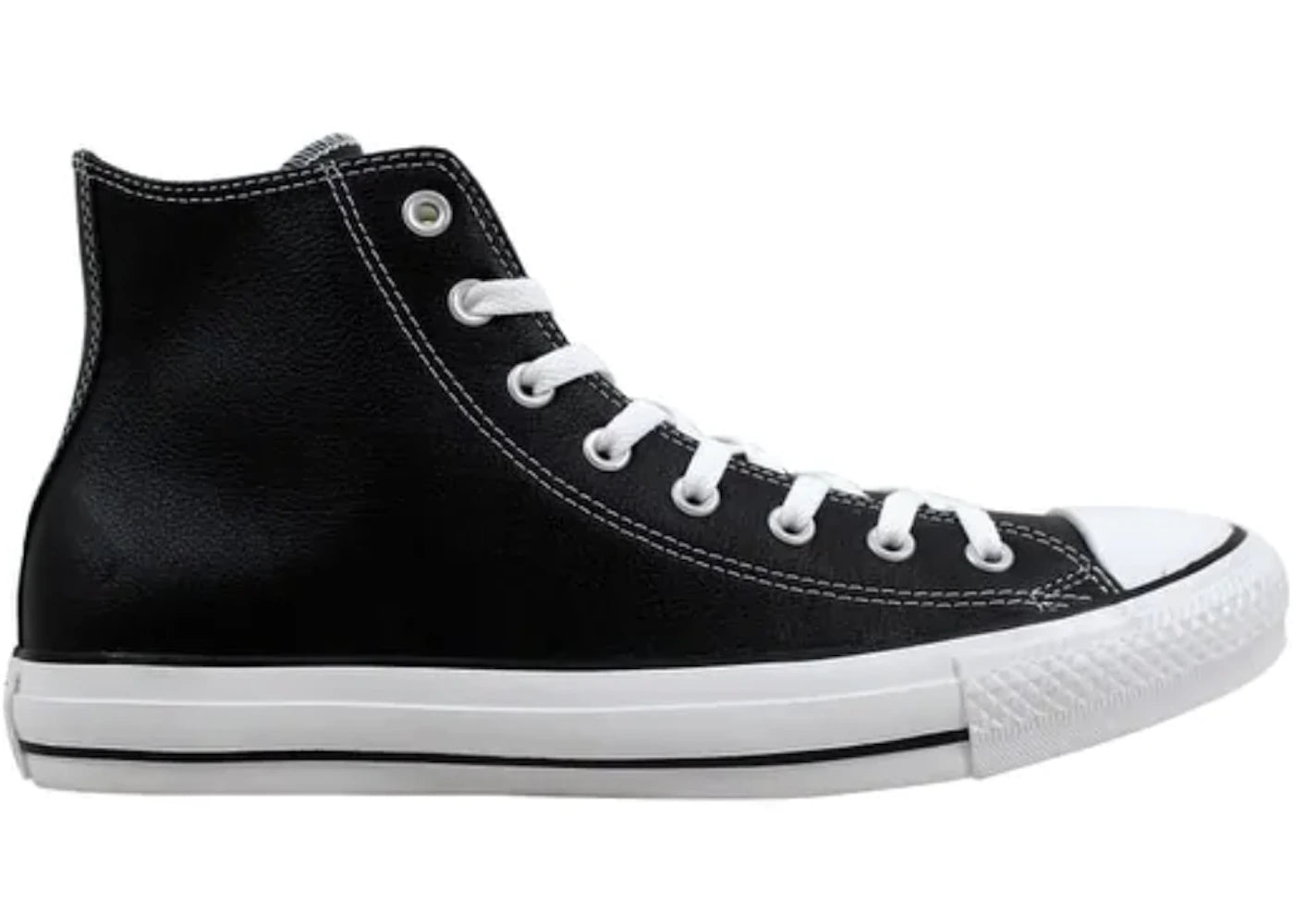 Converse Chuck Taylor montantes en cuir noir