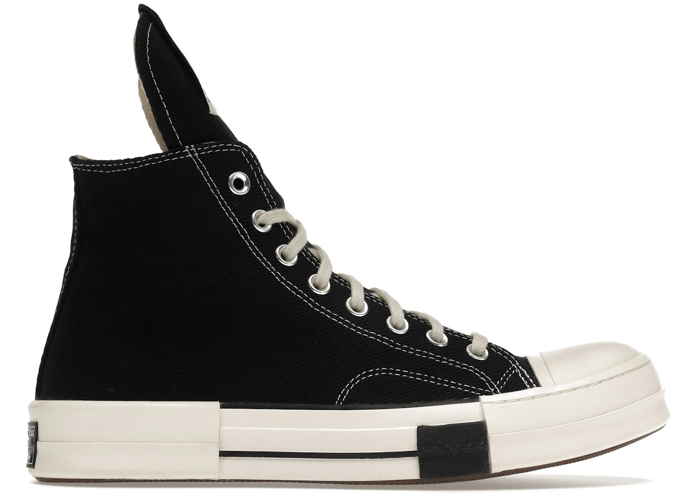 Converse DRKSTAR Hi-Rick Owens DRKSHDW Black Egret