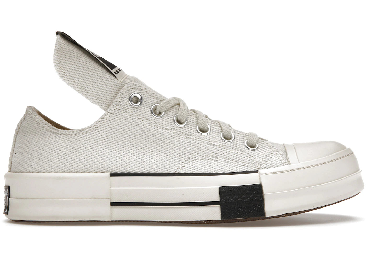 Converse DRKSTR Chuck Taylor All Star 70 Ox-Rick Owens DRKSHDW Blanc
