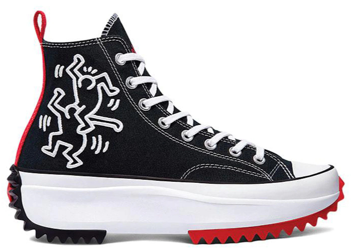 Converse Run Star Hike Hi-Keith Haring Black