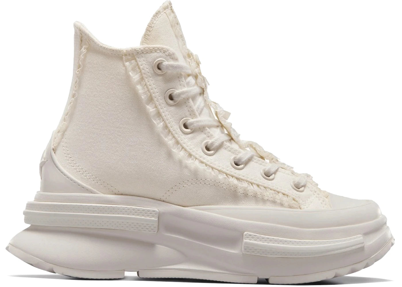 Converse Run Star Legacy CX Platform à volants et nœuds Egret