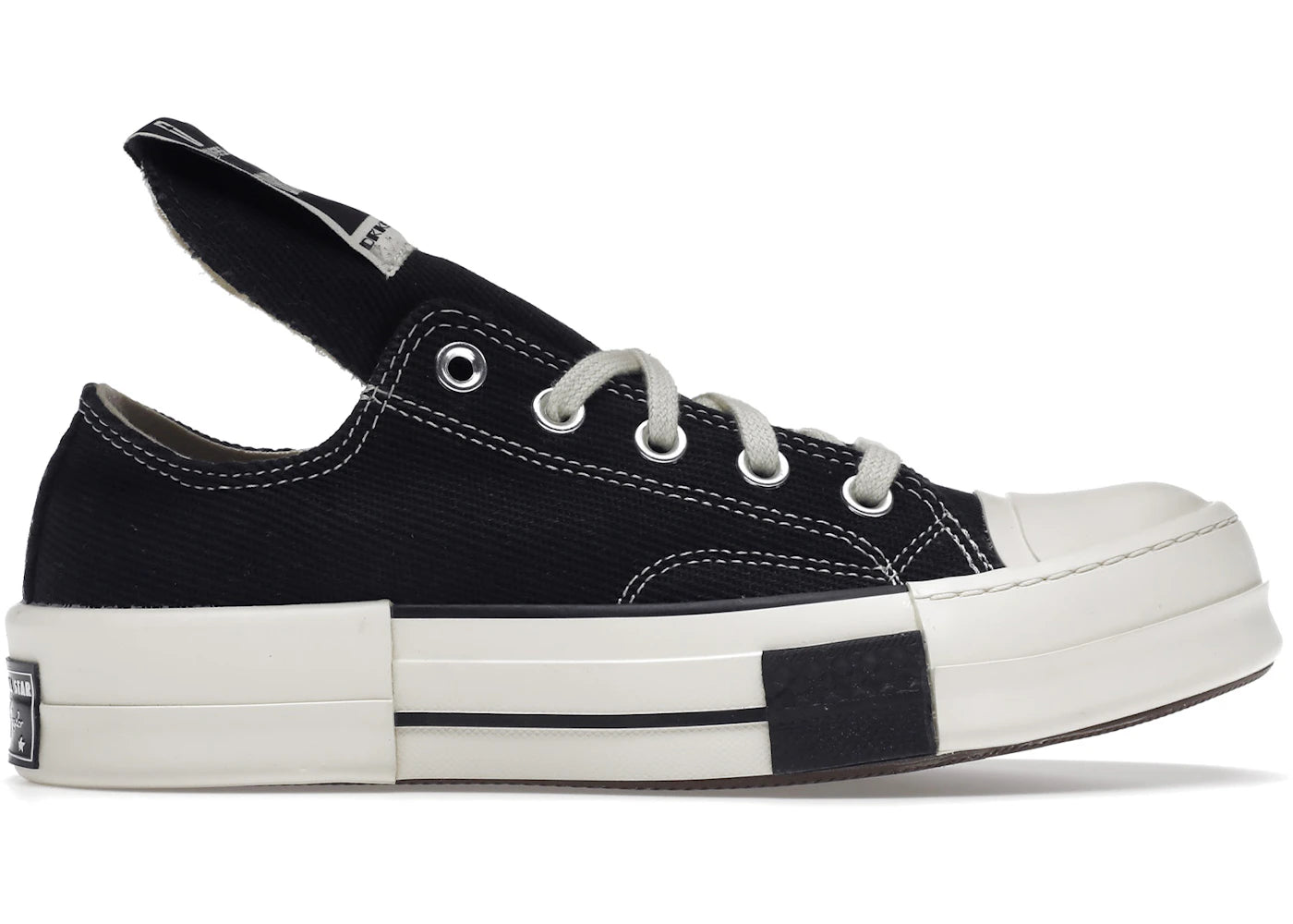 Converse DRKSTR Chuck Taylor All Star 70 Ox-Rick Owens DRKSHDW Black