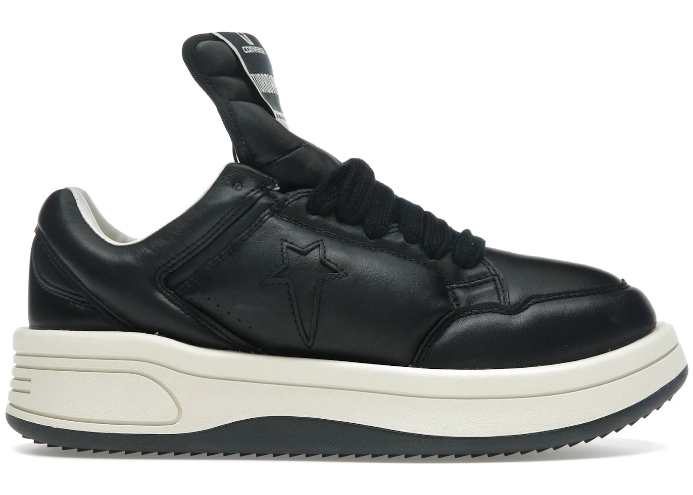 Converse TURBOWPN Low-Rick Owens DRKSHDW Black Cloud Cream