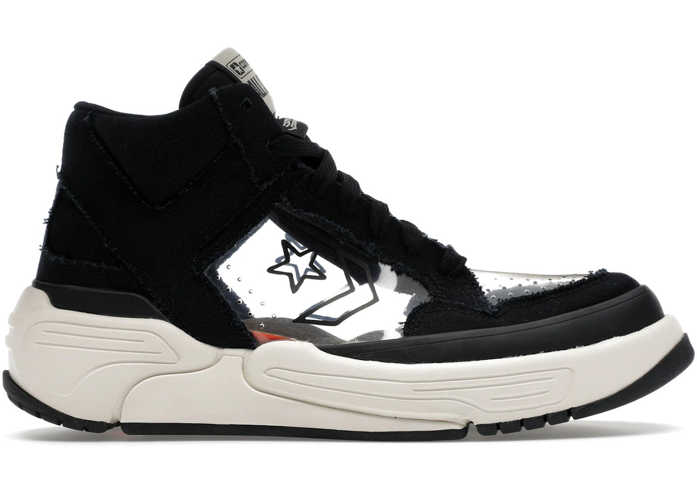 Converse Weapon CX Joshua Vides Noir Transparent
