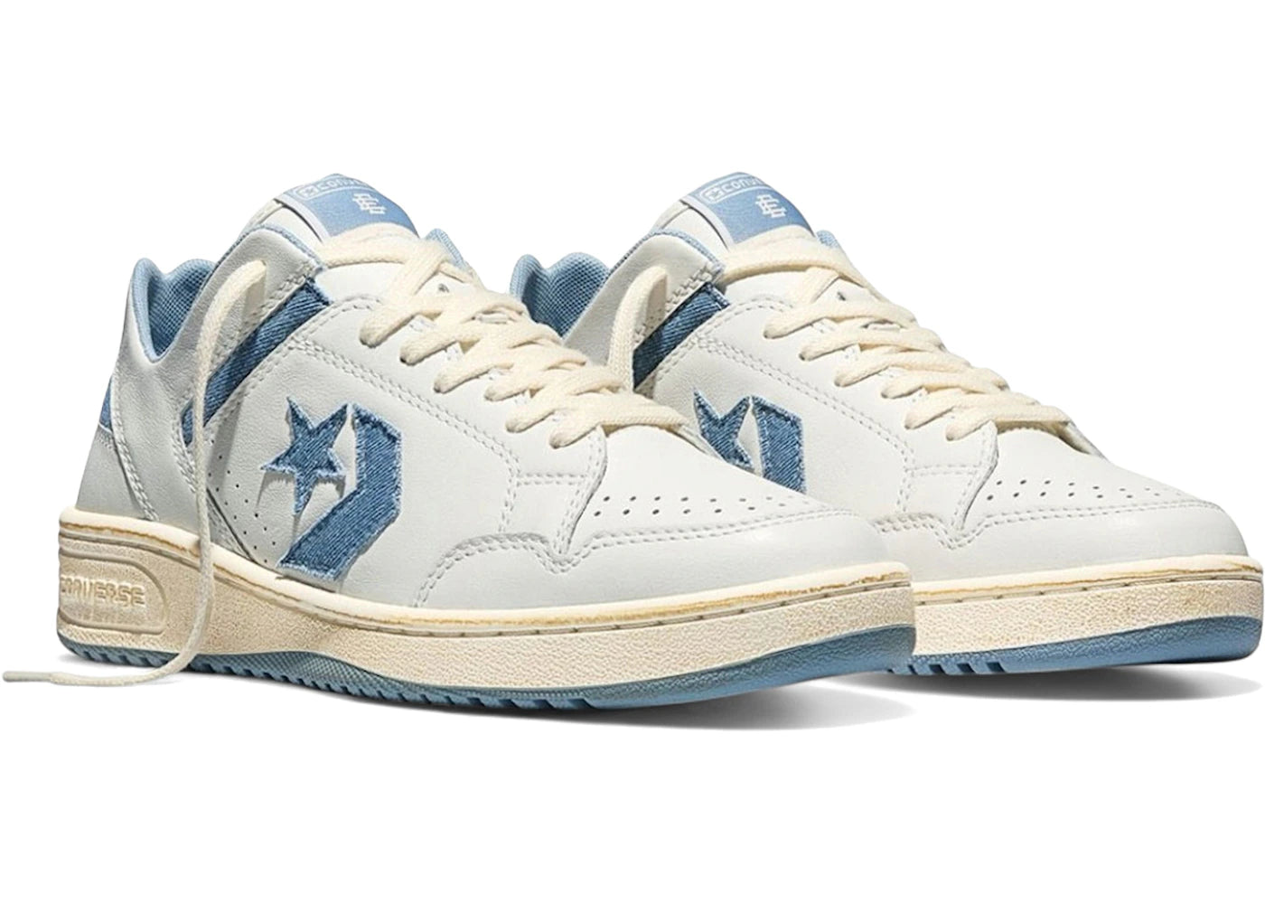Converse Weapon Ox Eric Emanuel Denim Vintage White