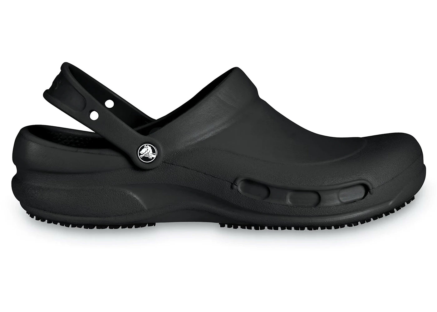Crocs Bistro Slip Resistant Work Clog-Black