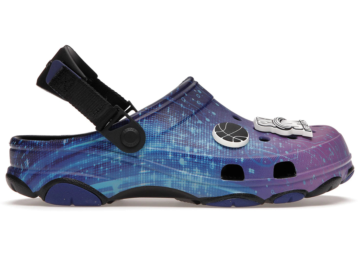 Crocs Classic All-Terrain Clog-Space Jam Black Purple