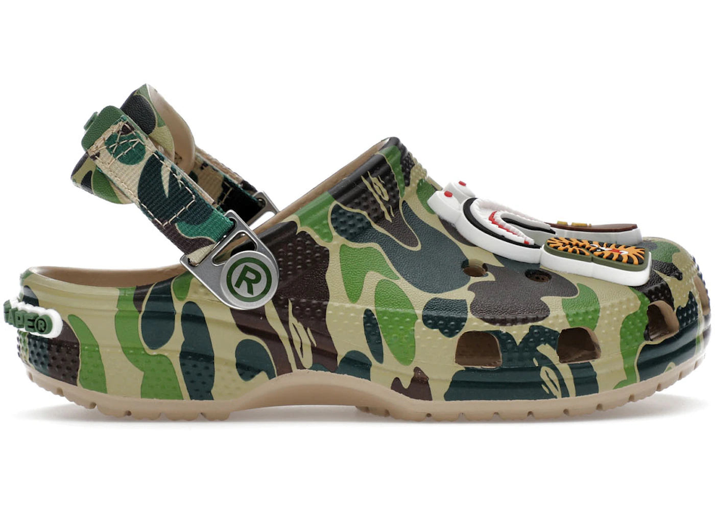 Crocs Classic Clog-A Bathing Ape ABC Camo Green (Kids)