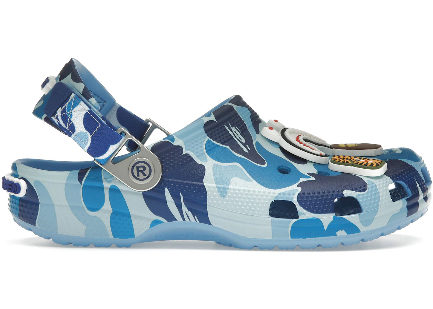 Crocs Classic Clog-A Bathing Ape ABC Camo Blue
