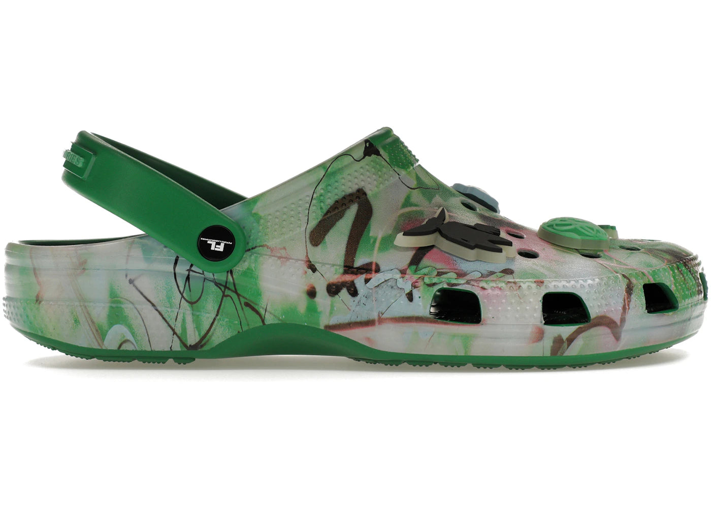 Crocs Classic Clog-Futura Laboratories Green Ivy