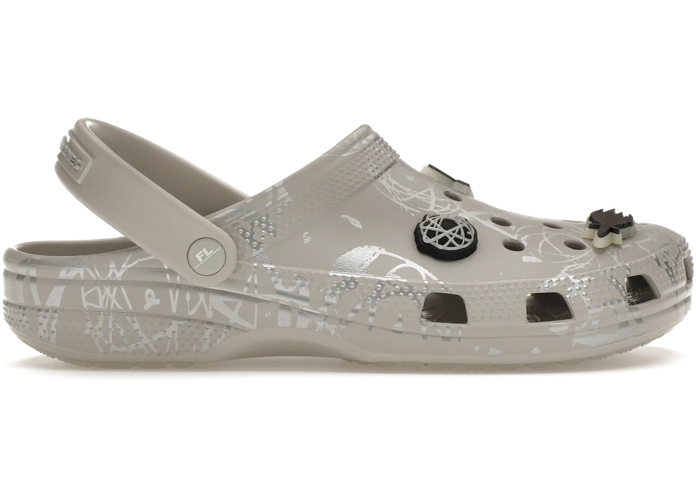 Crocs Classic Clog-Futura Laboratories Pearl White