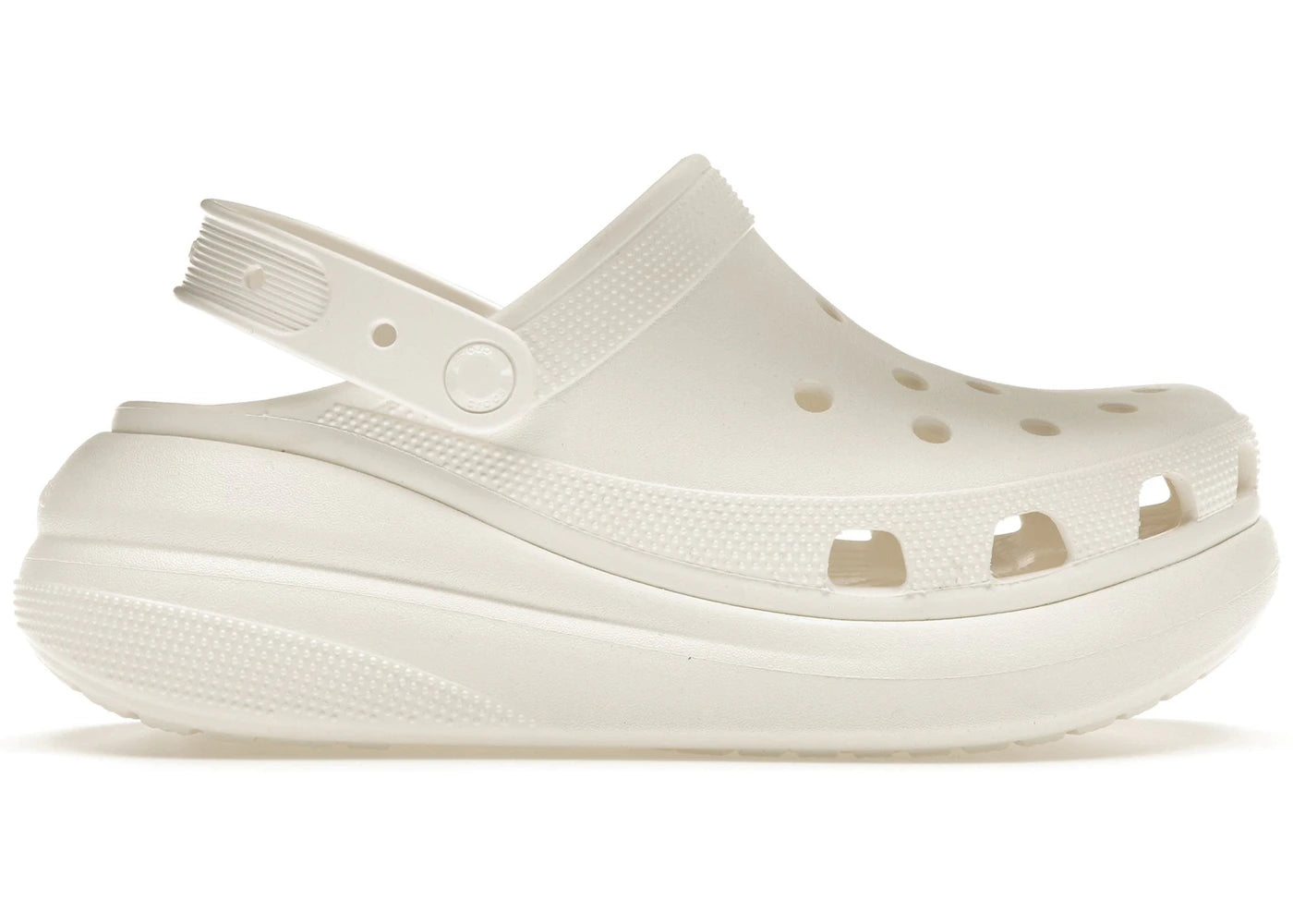 Crocs Classic Crush Clog-White