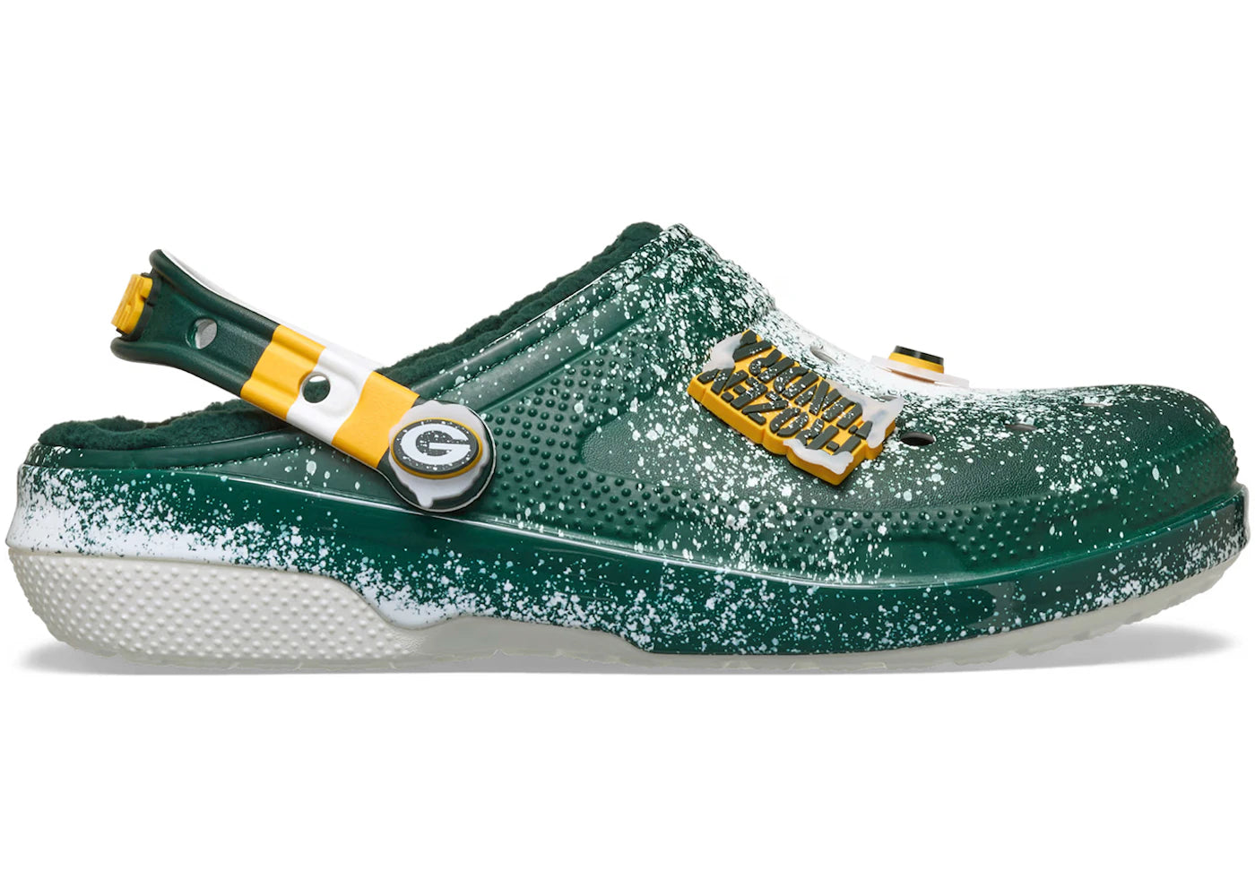 Crocs Classic Lined Clog NFL Green Bay Packers
