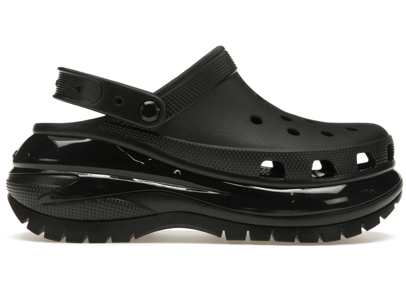 Crocs Classic Mega Crush Clog-Black