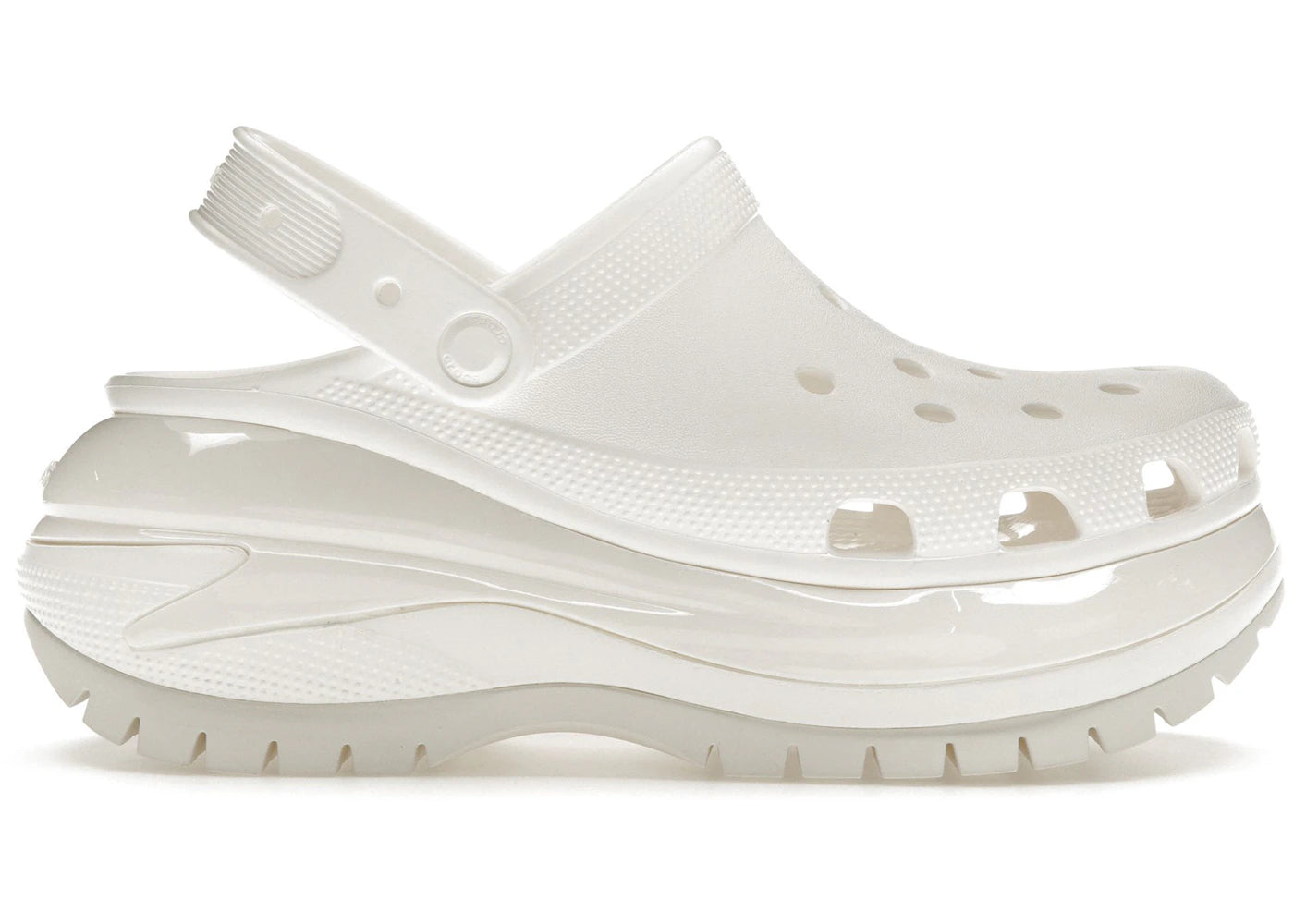 Crocs Classic Mega Crush Clog-White