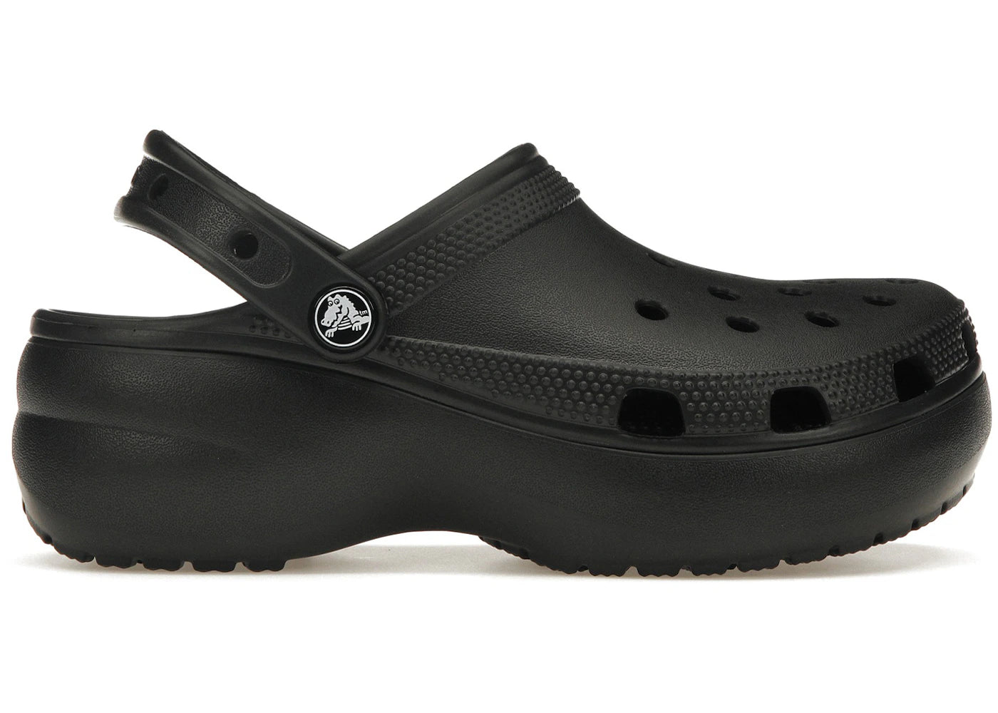 Sabots Crocs Classic Platform - Noirs (Femme)
