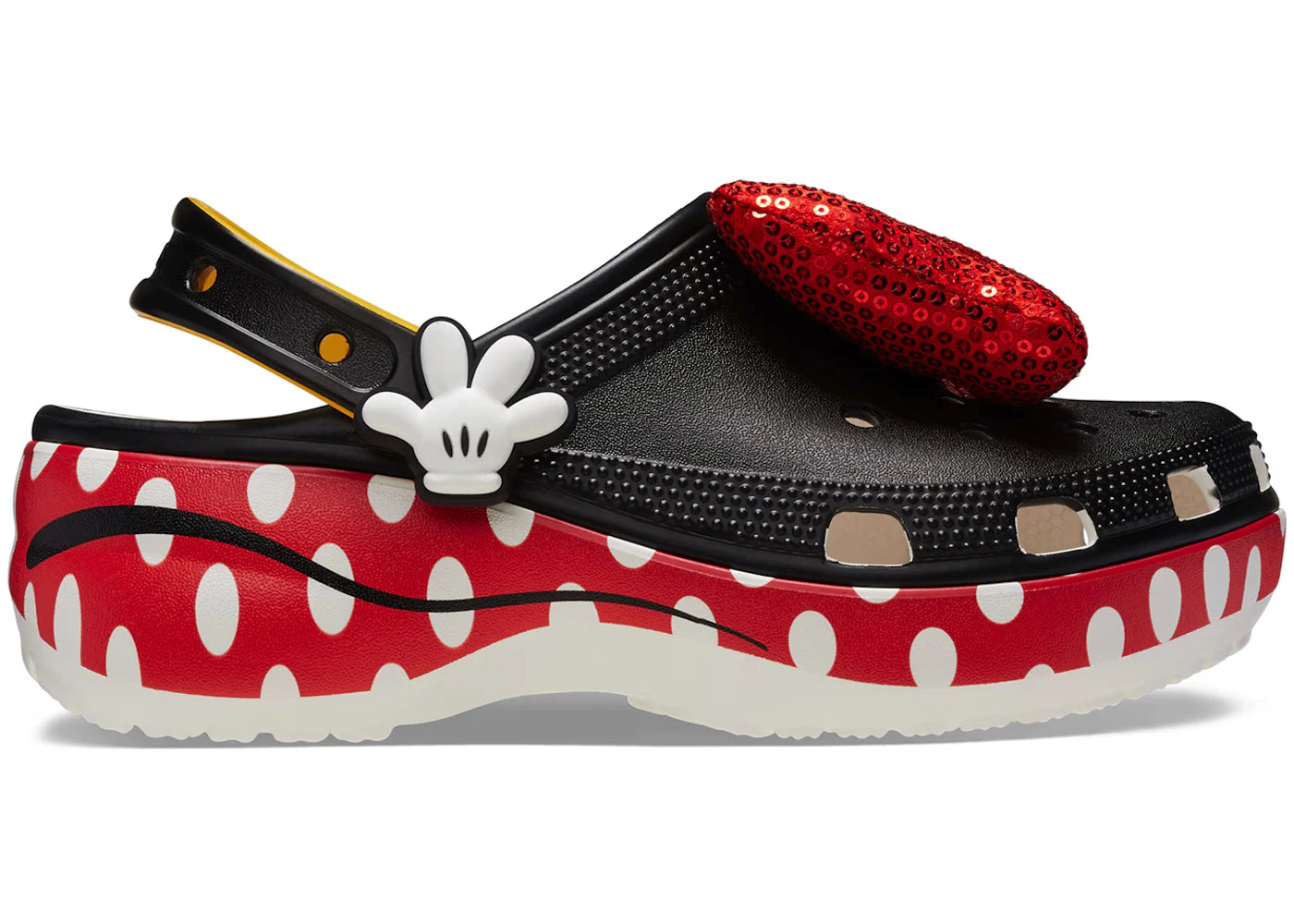 Crocs Classic Platform Clog-Disney Minnie Mouse (Women's)